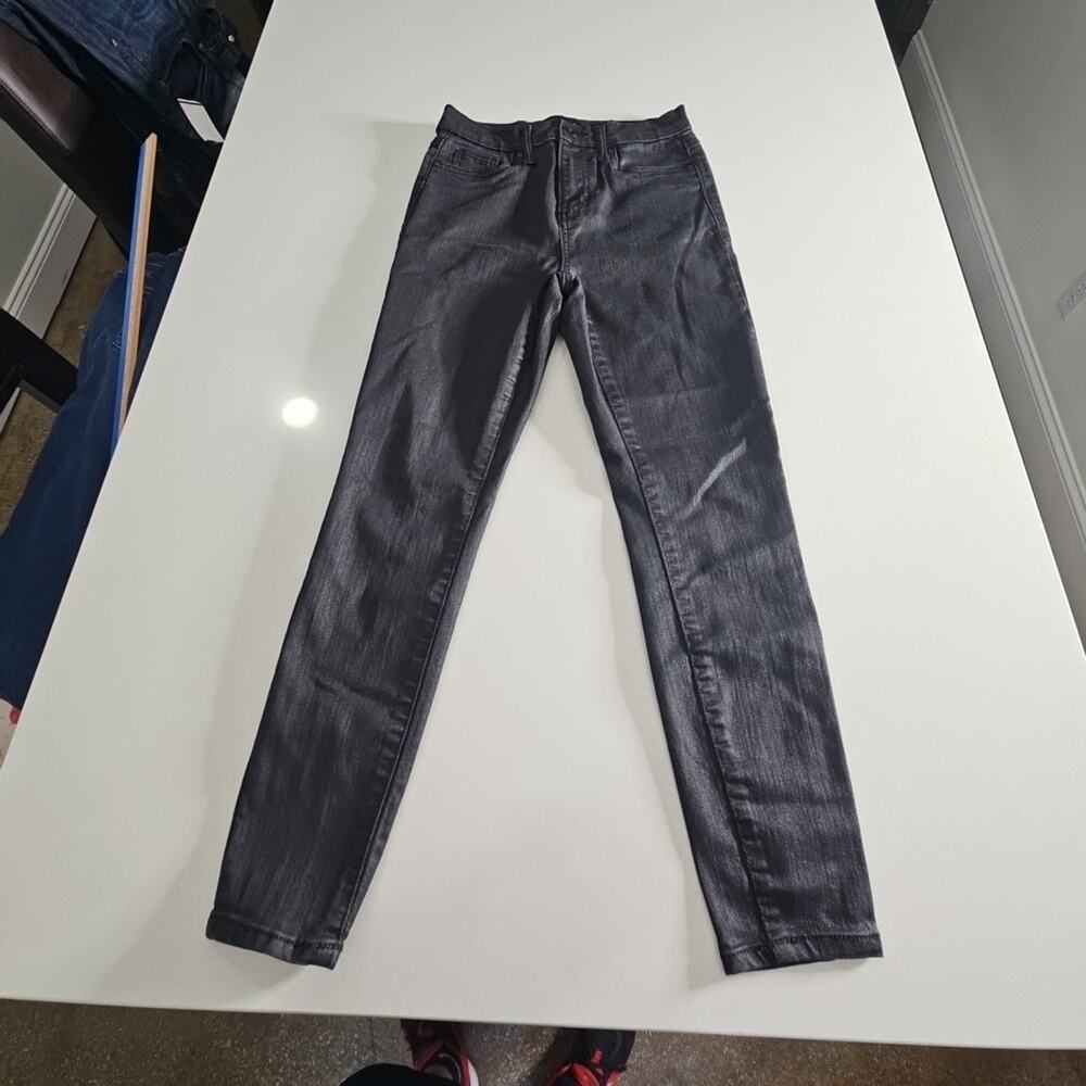 Kendall + Kylie Kontour High Rise Skinny Jeans Black Womens 3/26